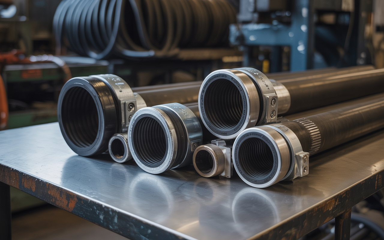 Endüstriyel Kauçuk Kelepçeler